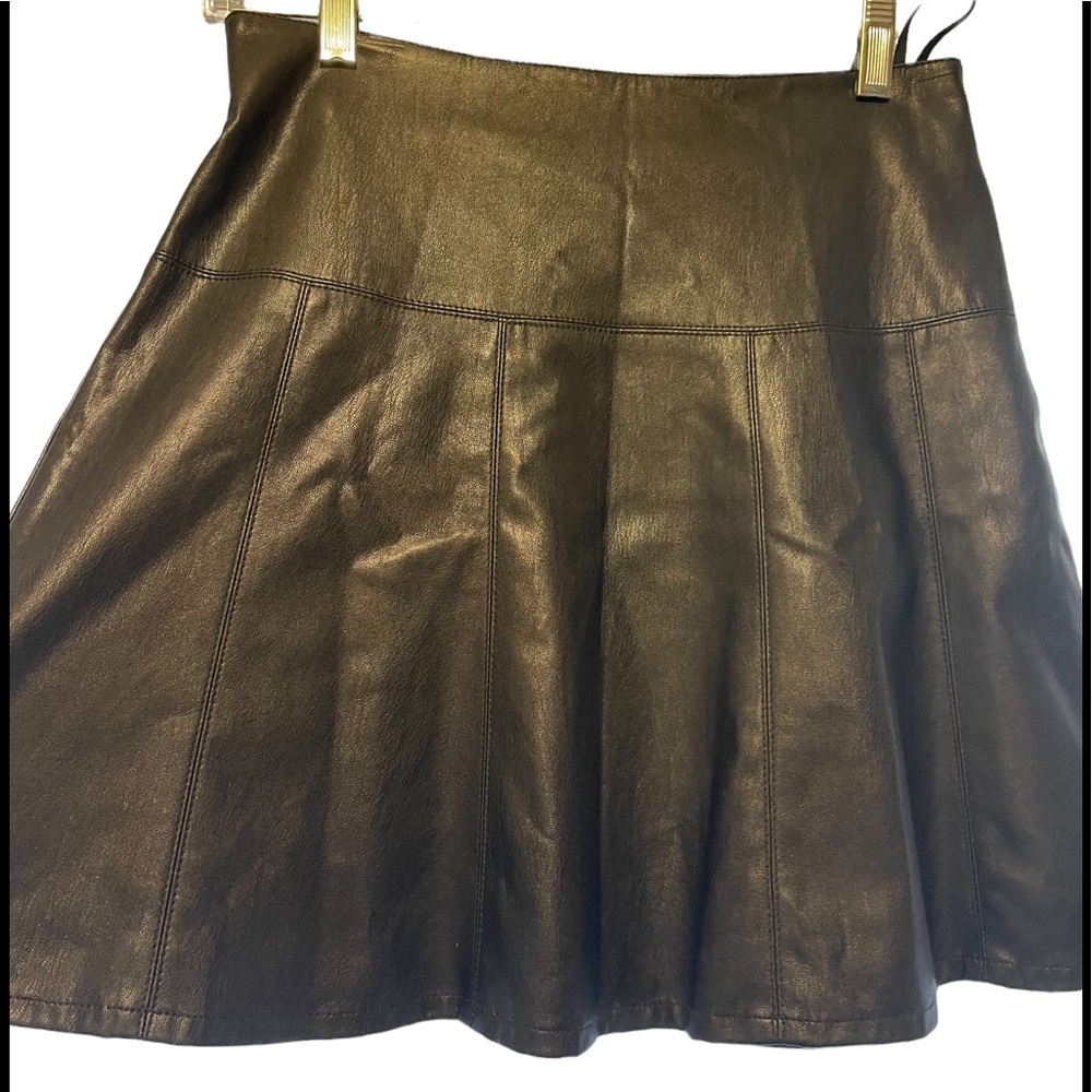 Ann Taylor Pleather Skirt